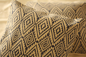 Blue Egyptian pattern Cushion Covers