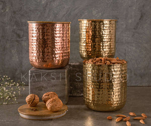 Celeste Metal Jar | Perfect Item as Food Container | Add a new element to your kitchen | Ideal Gift for Mom’s Birthday